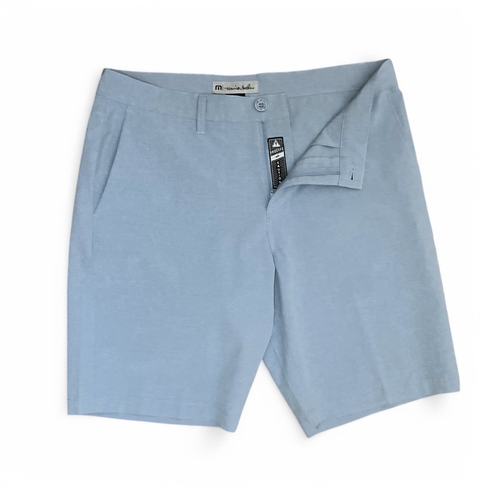 Travis Mathew Light Blue Athletic Shorts